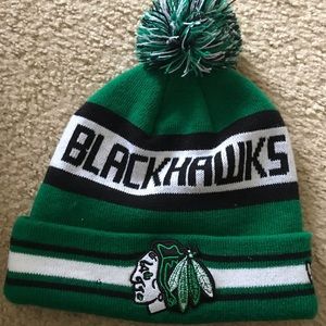 Chicago Blackhawks St. Patrick’s Pom Hat